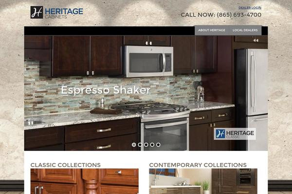 heritagecab.com site used Heritage