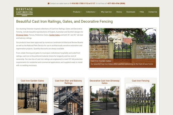 heritagecastironusa.com site used Castiron