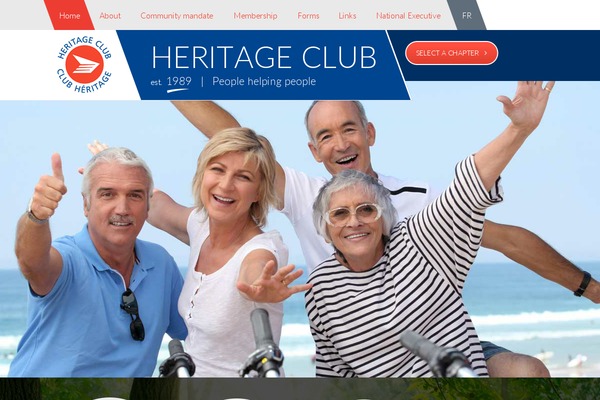 Heritage theme site design template sample