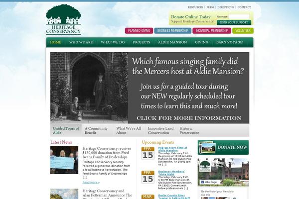 Site using Event post plugin