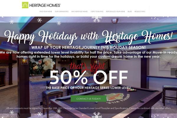 Salient theme site design template sample