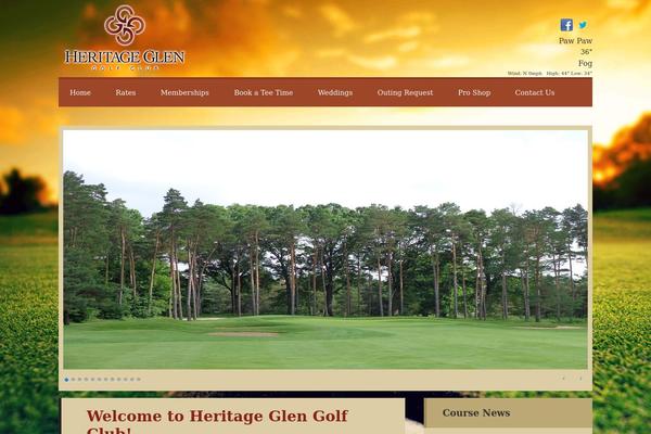 Gen theme site design template sample