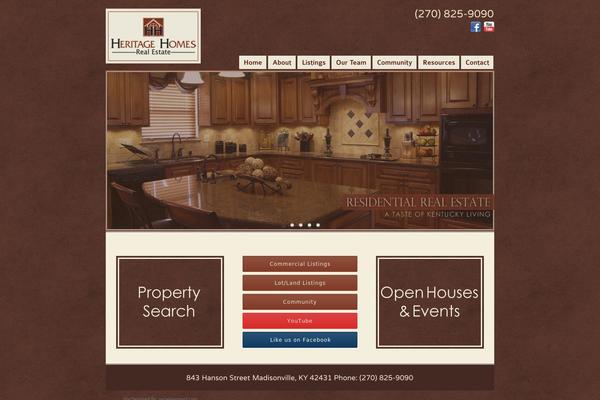 Construct theme site design template sample