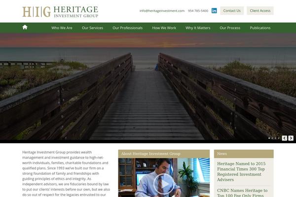 heritageinvestment.com site used Heritage