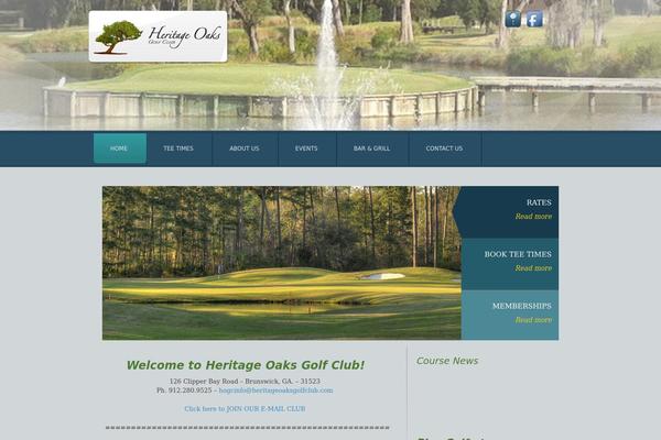 Fore theme site design template sample
