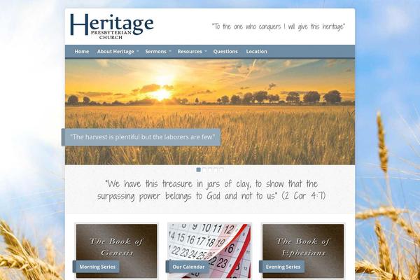 Risen theme site design template sample