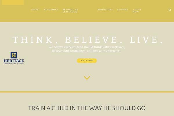 Hps theme site design template sample