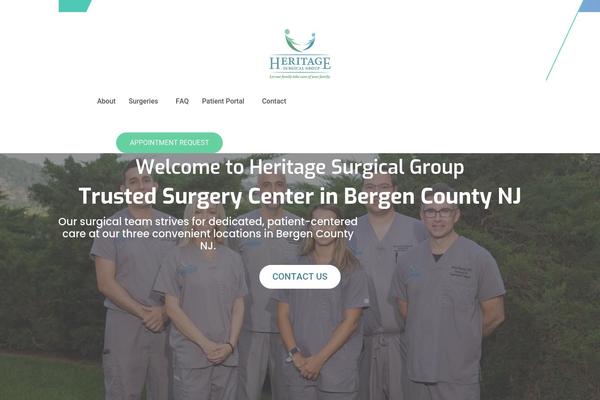 heritagesurgicalgroup.com site used Medizco