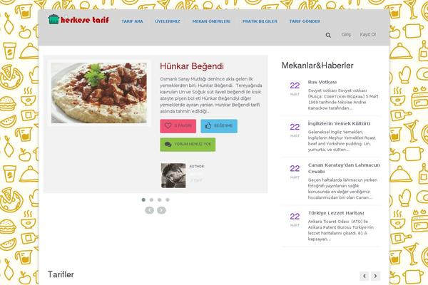 Contentberg theme site design template sample