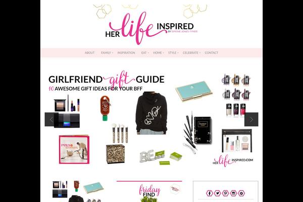 Isabelle theme site design template sample