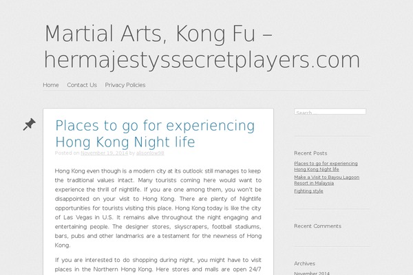 SemPress theme site design template sample