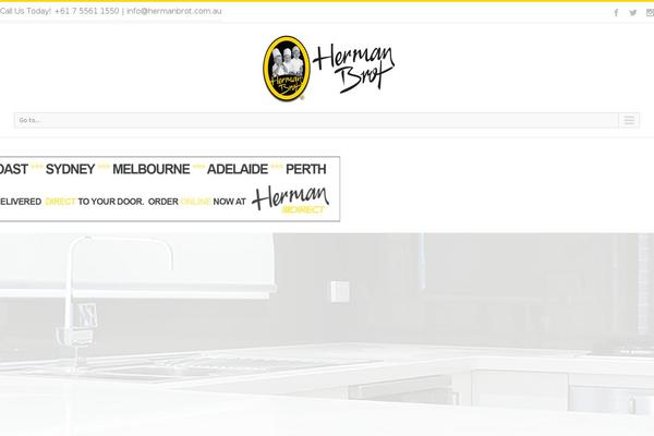 Avada Child theme site design template sample