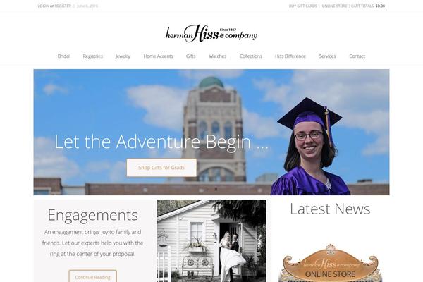 Aurum theme site design template sample