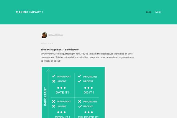 StanleyWP theme site design template sample