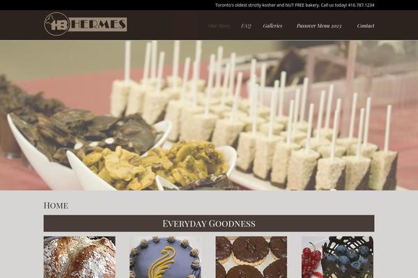 Nosh theme site design template sample