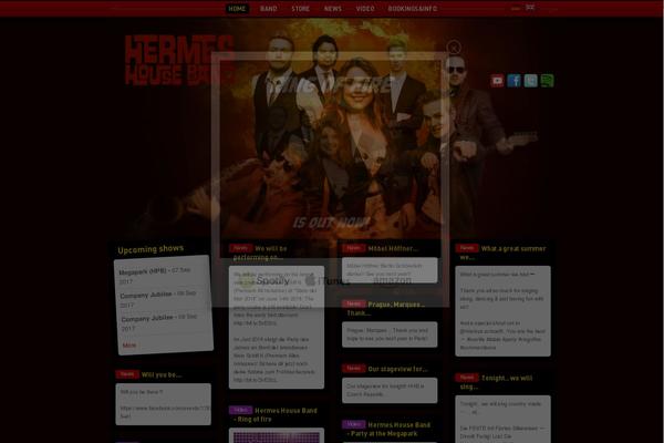 Site using Tweet Blender plugin