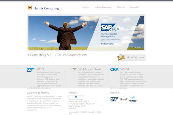 Vulcan theme site design template sample