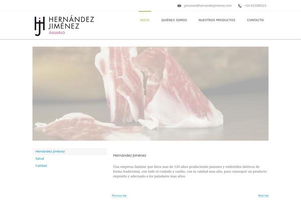 Mexin theme site design template sample