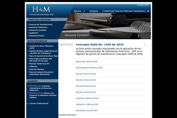 hernandezymartinez.com site used Hym