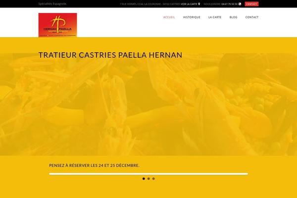 hernanpaella.com site used Chicago