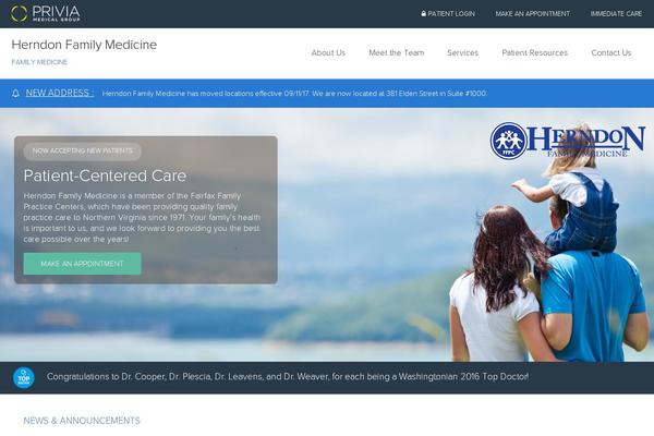 herndonfamilymedicine.com site used Care_center_wordpress