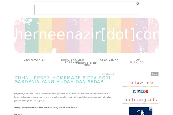 herneenazir.com site used Springstep