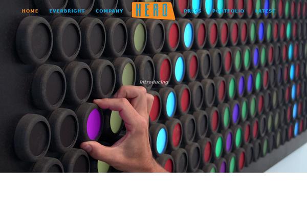 Stockholm theme site design template sample