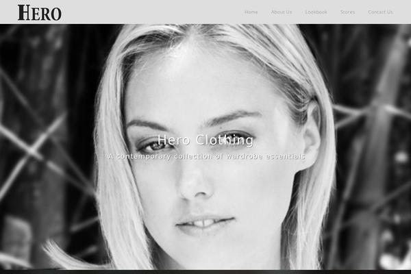 heroclothing.co.nz site used Apparel