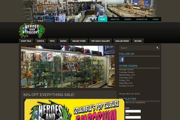 heroesanddragons.com site used Gamesmania
