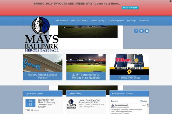 Sport theme site design template sample