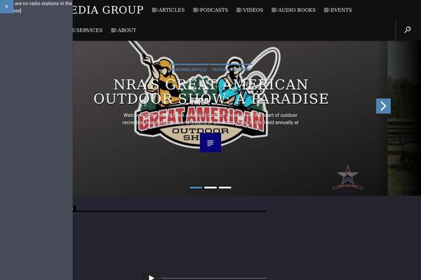 Onair2 theme site design template sample