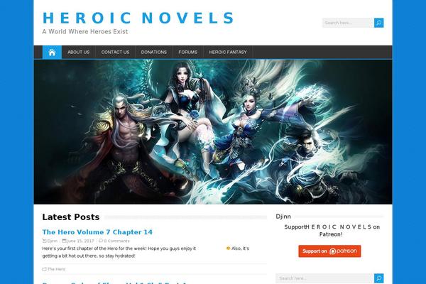 HappenStance theme site design template sample