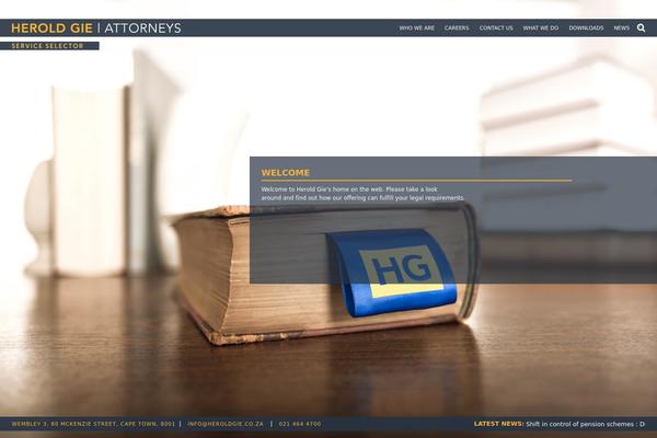 Site using Salient-portfolio plugin