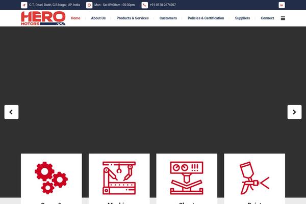 Bridge theme site design template sample