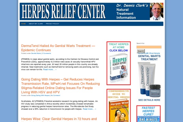 herpesreliefcenter.com site used Triathlon