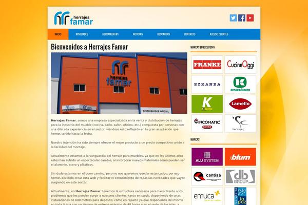 Viva theme site design template sample