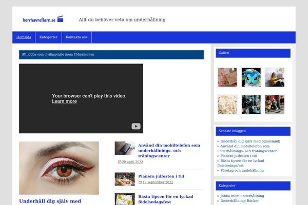 Smartline Lite theme site design template sample