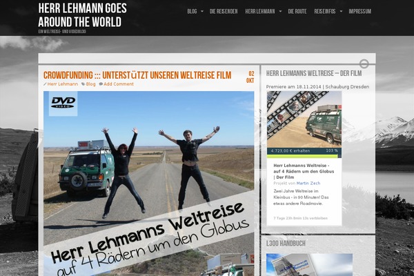 Lensa theme site design template sample