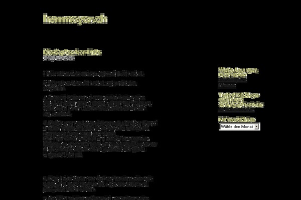 Simplest theme site design template sample