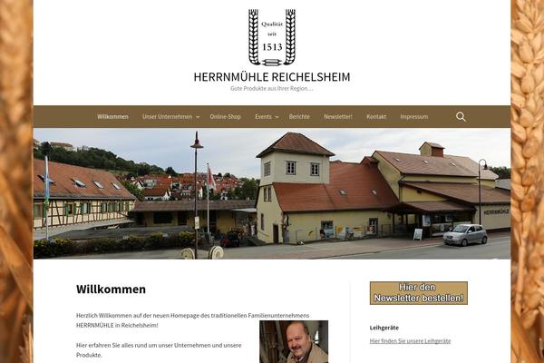 First theme site design template sample