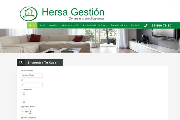Realhomes Child theme site design template sample