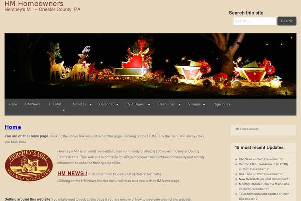 Gridiculous theme site design template sample