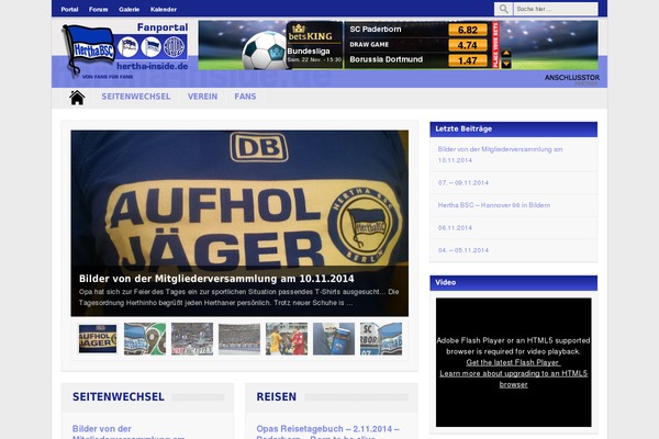 GoodNews theme site design template sample