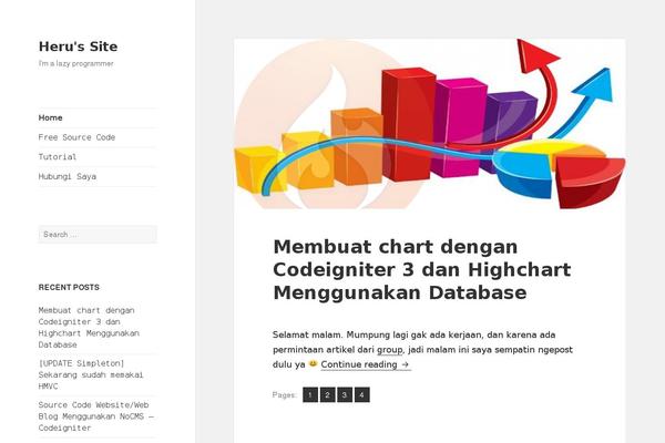 Ascent theme site design template sample