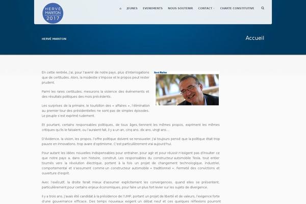 Gaea theme site design template sample
