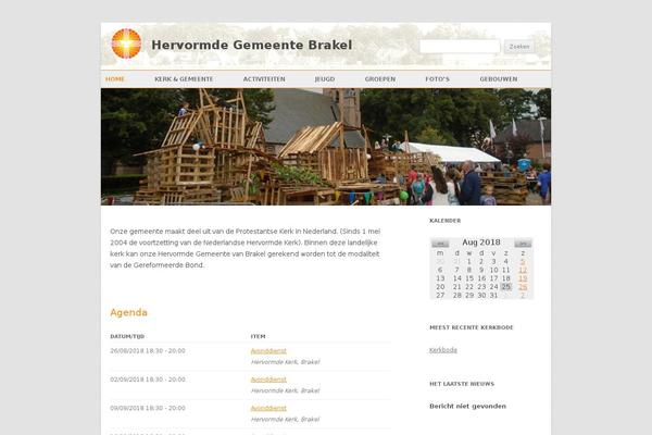 Twentytwelve-child theme site design template sample