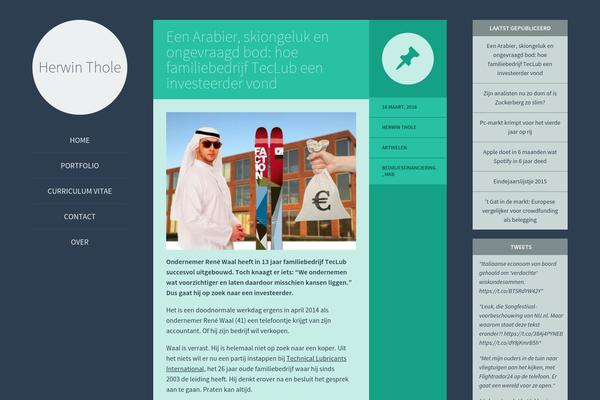 Flounder theme site design template sample