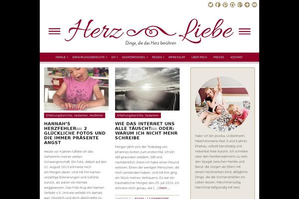 Isabelle theme site design template sample