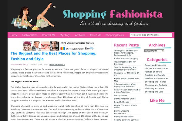 Site using Sassy Social Share plugin