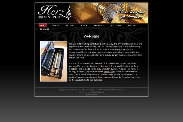 Thesis 1.6 theme site design template sample